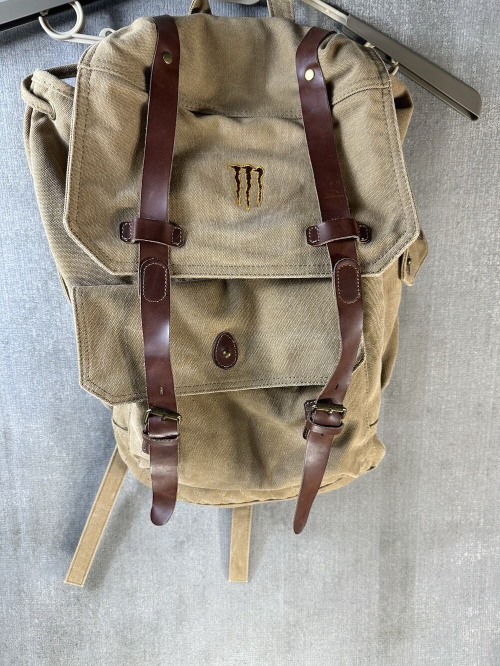 Monster Energy Unlock The Vault Rucksack Java Duck Canvas Rare